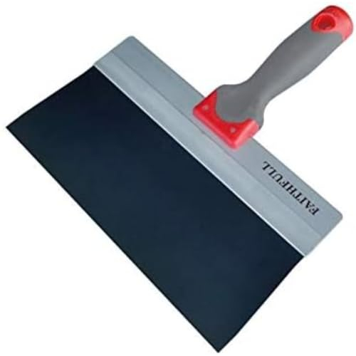 Faithfull Tools FAIDWTAPE300 300 mm Blue Steel Drywall Taping Knife - Clear