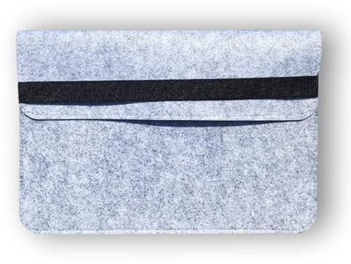 SUPMO Notebooktasche Filz 15 Laptop | Tablet | Ultrabook | Schutzhülle Case | Grau | Ideal zum transportieren | für Geräte von Apple, ASUS UVM. | ca. 39cm x 29cm …