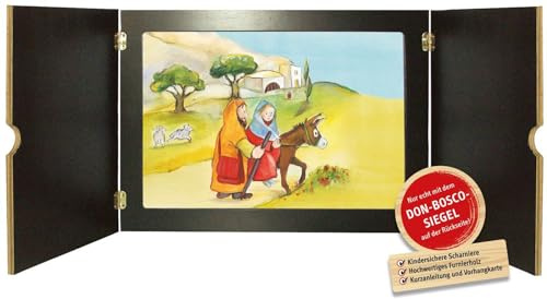 Erzähltheater - Tragbares Kamishibai für Bildfolgen bis DIN-A3-Format. Mit Don Bosco-Qualitätssiegel: stabile Ausführung mit kindersicheren ... (Zubehör für das Erzähltheater Kamishibai)