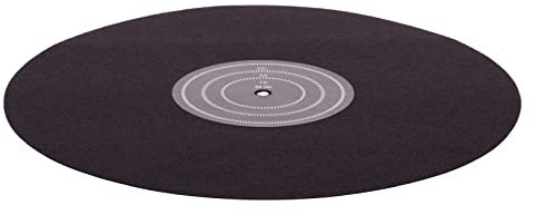 Filzmatte mit Stroboskopscheibe für Plattenspieler analogis Mat Eight