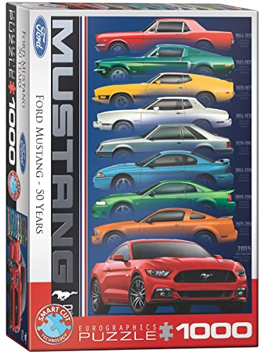 Eurographics 1000 Teile - 50 Jahre Ford Mustang
