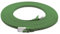 3,0 m - grün - 1 Stück Cat7 Flachkabel Netzwerkkabel Cat 7 Rohkabel Gigabit Lan (10Gbit/s) Flachbandkabel Verlegekabel Patchkabel Flach Slim Rj 45 Stecker Cat6a