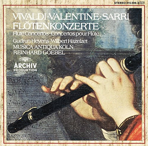Vivaldi / Valentine / Sarri: Flötenkonzerte