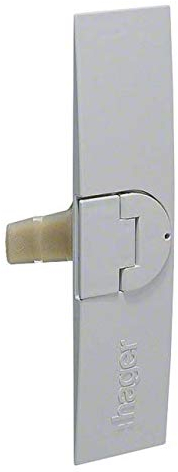 Busch-Jaeger Hage Schloss FZ598 Klappgriff IP43 Schränke, Weiß