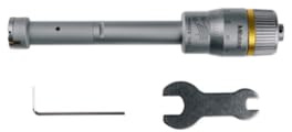 Mitutoyo 368-165 Dreipunkt-Innen-Feinmessgerät, 16-20 mm | 0,001 mm, Drei-Punkt-Innenmessung, titanbeschichtete Messstifte