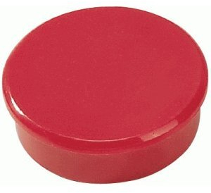 Dahle 10 x Magnet erund 38mm rot