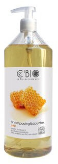 C'bio Shampooing douche Miel 1L