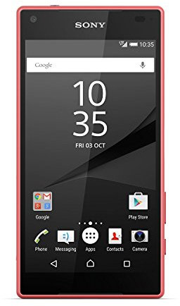 Sony Xperia Z5 Compact – Smartphone da 4.6, Bluetooth, Wi-Fi, Octa Core MSM8994 Snapdragon 810, 2 GB di RAM, 32 GB, Android 5.1.1