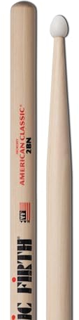 Vic Firth 2B American Hickory Nylon Tip Drumstick