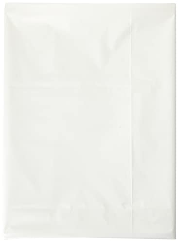 Unique Party 5095 - Nappe en Plastique Blanche 2,74 m x 1,37 m