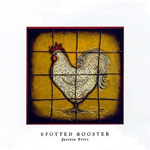Buyartforless Spotted Rooster by Jessica Fries 5 X 7 Poster