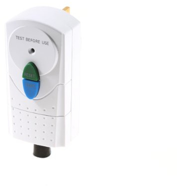 SMJ RCDPWC RCD Plug Adaptor - White