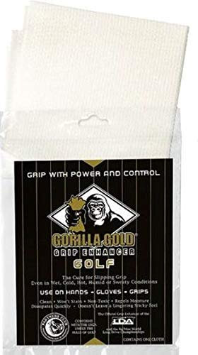 Gorilla Gold Golf Grip Enhancer Towel for wet and Humid Weather