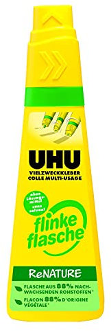 UHU© VIELZWECKKLEBER flinke Flasche ohne L”sungsmittel, nachfllbar, 40 g