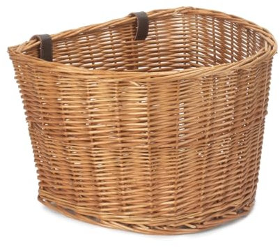 Red Hamper Fahrrad Fahrradkorb, Holz, braun, M