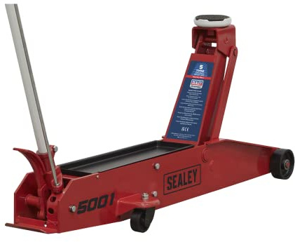 Sealey 5001 5tonne Long Reach Trolley Jack