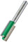 Trend CraftPro Straight Two Flute Router Cutter Bit, 1/4 Inch Shank, 11.1mm Cut Diameter & 25.4mm Cut Length, Tungsten Carbide Tipped, C018X1/4TC