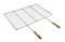 Grillrost 59x38cm aus europäischem Edelstahl, Edelstahl Grillrost, Grillrost Rostfrei