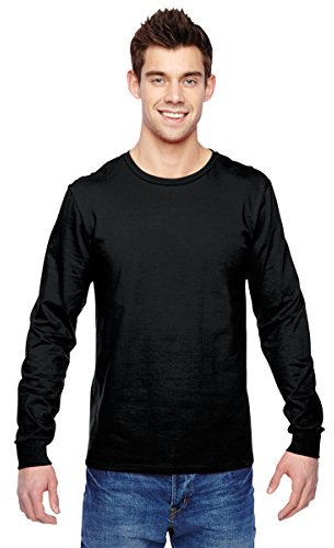 Fruit of the Loom Men's T-Shirt - Black - Medium