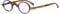 Eyekepper Small Oval Round Reading Glasses Vintage Mini Reader Eyeglasses for Men Women Reading with Spring Hinges Tortoise Frame +2.50