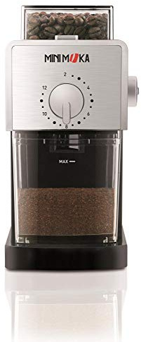 Mini Moka GR-0278 - Molinillo de café con sistema de fresas