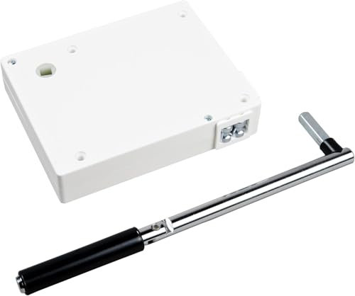 Rolladen Kurbelwickler für Gurt Gurtkurbelwickler Getriebewickler weiss Gurt/Band inkl. Kurbel