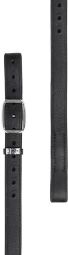Stübben Steigbügelriemen Mono de Luxe Breite 1 Zoll - Ebony - L (78cm)