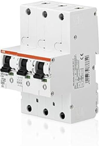 ABB S751/3DR-E50 SLS-Schalter 50 A 3-polig – selektiver Haupt-Sicherungsautomat E-Charakteristik 25 kA für DIN-Hutschiene S750DR-Serie 2CDH781001R2502