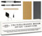 Granite Repair Kit (Black, UBA Tuba) I Suitable for Most Repairs I Also for Tile, Countertop, Fiberglass & Ceramic Surfaces I Fix Broken Chips & Cracks in Minutes