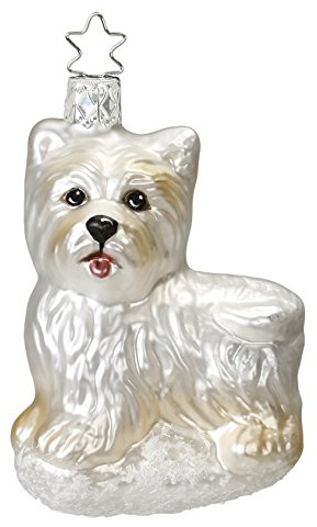 Inge Glas Christbaumschmuck Hund Schlecki