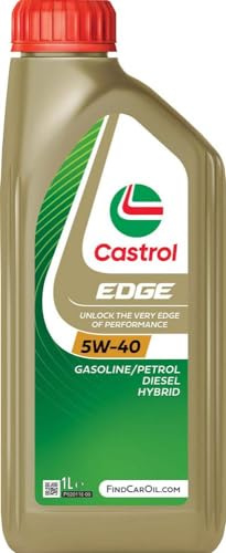 Castrol 070.0000009100 Edge Titanium Fst Dexos 2, 5W40, natur