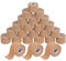 ALPIDEX 24 Rollen Kinesiologie Tape 5 m x 5,0 cm Viele Farben Anwendungsbroschüre Elastisch Wasserfest Hautfreundlich Physio Muskel Tape Set, Farbe:hautfarben