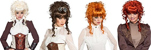 Faschingsperücke Barock Lina (braun)