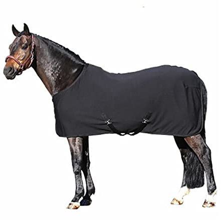 Euroriding Abschwitzdecke Dry Easy Pferd Fleece Kreuzgurte 115 125 135 145 155 165 cm Decke