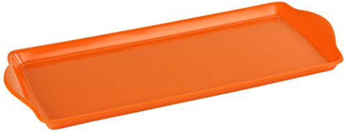 Reston Lloyd Calypso Basics by Melamine Tidbit Tray, Orange