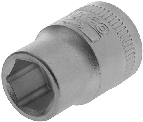 Bahco BAH14SM9 Hexagon Socket 0.25-inch Drive, 9 mm, Silver
