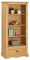 IDIMEX Bücherschrank Tequila, schönes Bücherregal im Mexiko Stil, praktisches Standregal mit 4 Fächer, Zeitloses Regal aus Kiefer massiv in braun