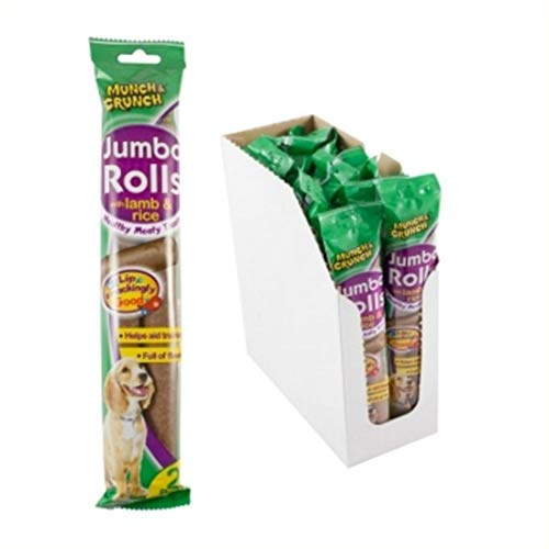 Munch & Crunch Jumbo Rolls with Lamb & Rice 2 Pack