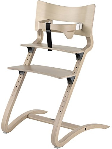 Leander Hochstuhl, Buche white wash inkl. Sicherheitsbgel