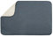 iDesign iDry Tapete de cocina, alfombrilla escurreplatos extragrande y fina de poliéster para un secado de platos rápido, gris estaño/marfil