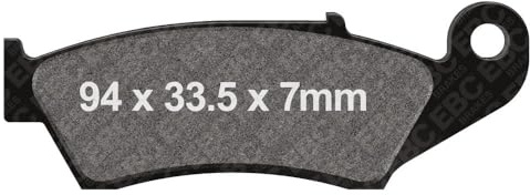Ebc Fa185Tt Brake Pads