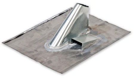 Fuba MBZ 601 Bleiblechziegel mit Kabeleinführungstunnel