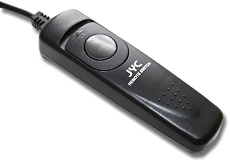 vhbw Fernauslöser Fernbedienung Kabel kompatibel mit Panasonic Lumix DMC-GX1, DMC-GX1X, DMC-GX7, DMC-GX8, DMC-L1, DMC-L10 Kamera