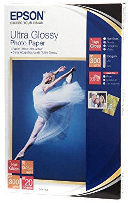 Epson Ultra Glossy Fotopapier S041926 / 10,0 x 15,0 cm / 300 g/m² hochglänzend