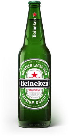 Heineken - Premium Dutch Lager Beer - 12 x 650 ml - 5% ABV