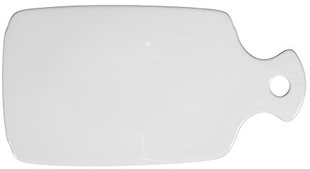 Seltmann Weiden 001.468231 Compact - Brotbrett/Servierbrett/Käsebrett - 27 x 14 cm - Porzellan - weiß
