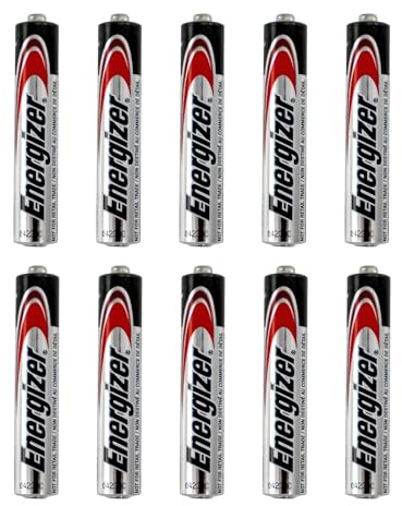 Energizer AAAA EN96 LR61 1.5v Miniature Alkaline Batteries - 10 Pack