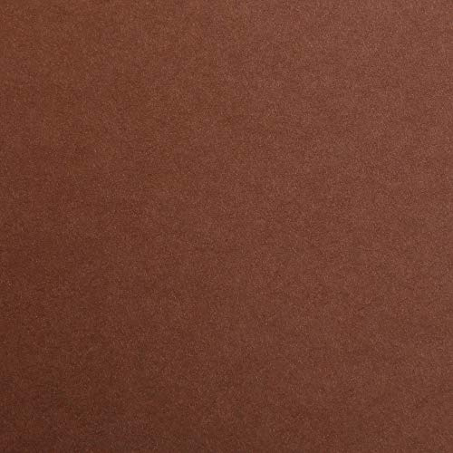 Clairefontaine - Ref 48061C - Maya Coloured Smooth Drawing Paper (Pack of 25 Sheets) - 270gsm Paper - A3 (42 x 29.7cm) - Brown Colour - Deep Dyed, Acid Free, pH Neutral