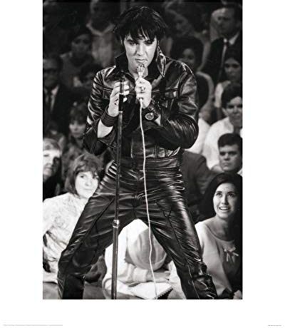 1art1 Elvis Presley Poster 68 Comeback Special Kunstdruck Bild 50x40 cm