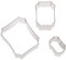 Ateco 5265 3-Piece Cutters, Plaque